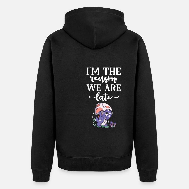 Bébé - Veste à capuche bio Premium Unisexe - noir