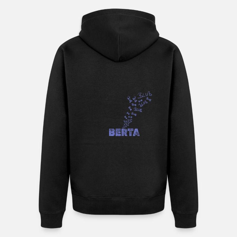 Voile Berta - Veste à capuche bio Premium Unisexe - noir