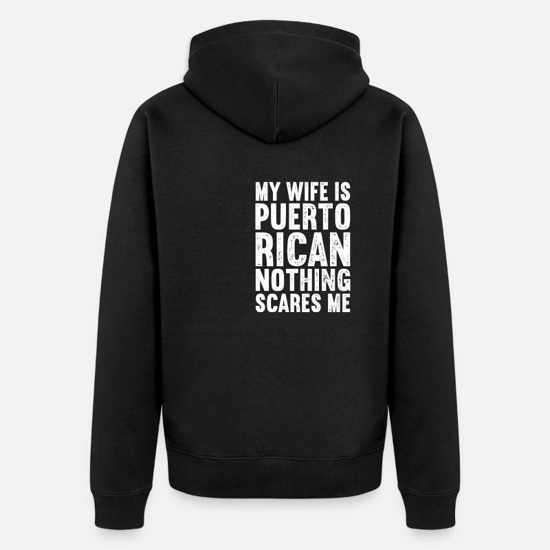 Porto Rico - Veste à capuche bio Premium Unisexe - noir