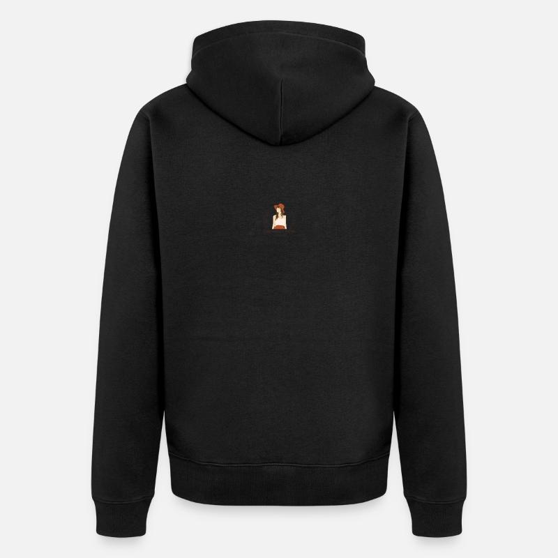 UNE SOIREE D'ETE - Unisex Premium Bio Zip Hoodie - undefined