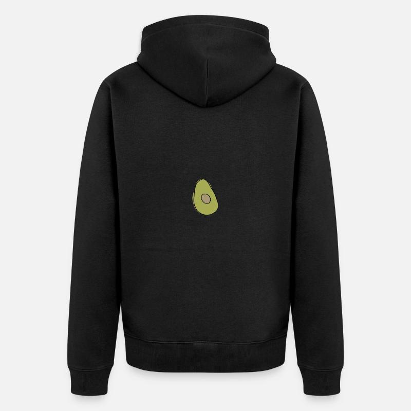 Idée cadeau avocat - Veste à capuche bio Premium Unisexe - noir