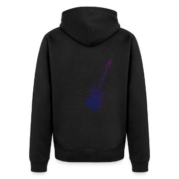 Guitare électrique Femmes Guitare électrique Guitare - Veste à capuche bio Premium Unisexe - noir - Dos - Nico (187cm)