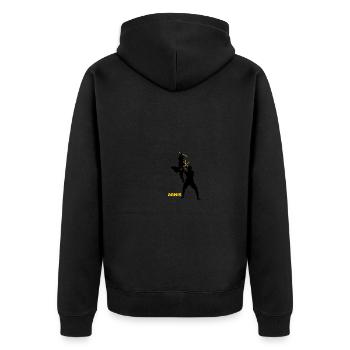 Philippines Kali Eskrima Arnis Fighter I Cadeau - Veste à capuche bio Premium Unisexe - noir - Dos - Nico (187cm)
