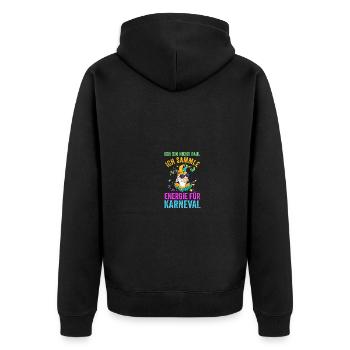 Costume de carnaval Carnaval - Veste à capuche bio Premium Unisexe - noir - Dos - Nico (187cm)
