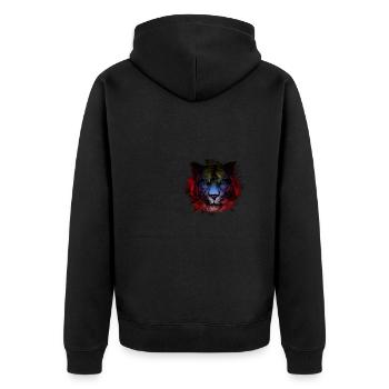 Antigua-et-Barbuda - Veste à capuche bio Premium Unisexe - noir - Dos - Nico (187cm)