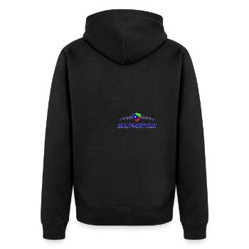 Baloutchistan - Veste à capuche bio Premium Unisexe - noir - Dos - Nico (187cm)