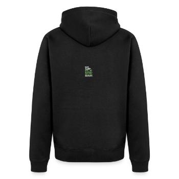 Culture de la pastèque Melon Lovers - Veste à capuche bio Premium Unisexe - noir - Dos - Nico (187cm)