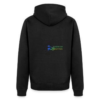 Tuner de voiture Peintre Cadeau - Veste à capuche bio Premium Unisexe - noir - Dos - Nico (187cm)