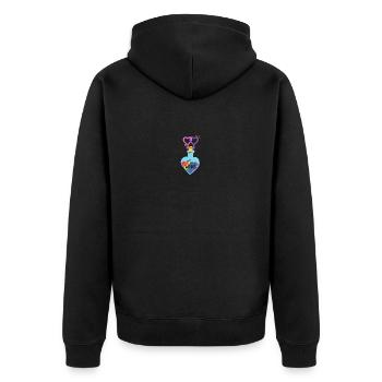 Love Wins Women - Veste à capuche bio Premium Unisexe - noir - Dos - Nico (187cm)
