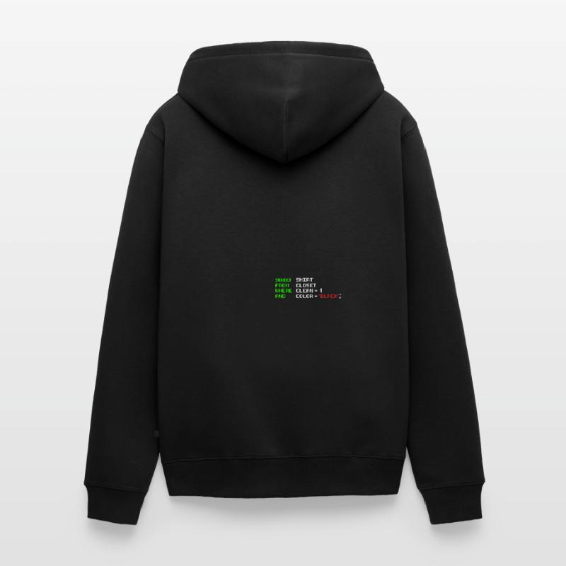 Software Engineers Funny Joke Programming Coding Unisex Premium Bio Zip Hoodie