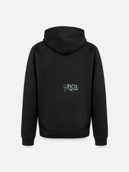 Pediatric Nurse PICU Nurse - Unisex Premium Organic Zip Hoodie - black