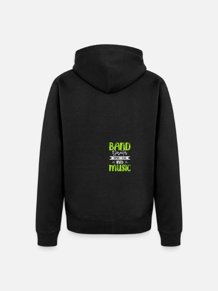 Chapel teacher Kapellmeister - Unisex Premium Organic Zip Hoodie - black
