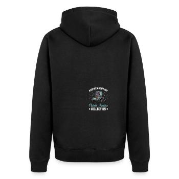 Joueur de flipper Flipper - Veste à capuche bio Premium Unisexe - noir - Dos - Nico (187cm)
