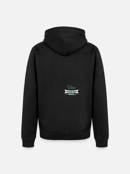 PACU Nurse Recovery Room Nurse - Unisex Premium Organic Zip Hoodie - black