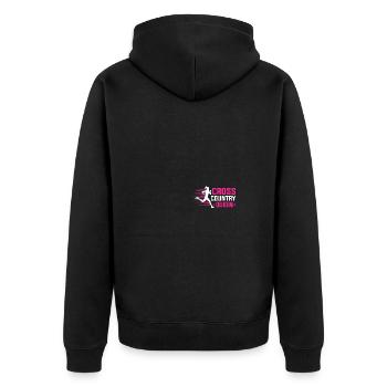 Ski de fond Coureurs Ski de fond - Veste à capuche bio Premium Unisexe - noir - Dos - Nico (187cm)