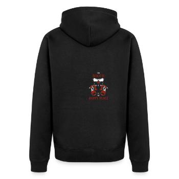 Tuner de voiture Peintre Cadeau - Veste à capuche bio Premium Unisexe - noir - Dos - Nico (187cm)
