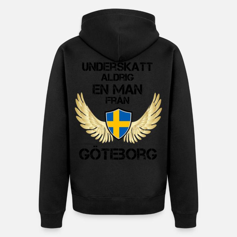 Göteborg - Veste à capuche bio Premium Unisexe - undefined
