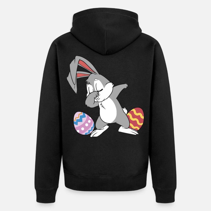 C'est Pâques - Veste à capuche bio Premium Unisexe - noir