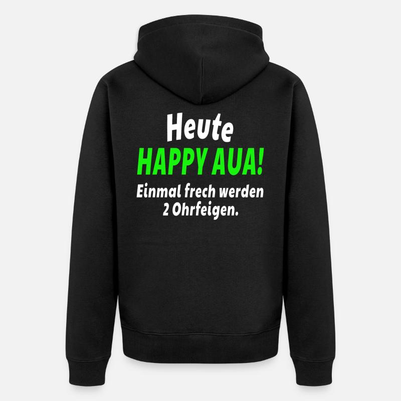 Bonne aua - Veste à capuche bio Premium Unisexe - noir