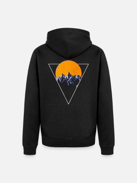 Landschaft - Ekologisk premiumluvjack unisex - svart