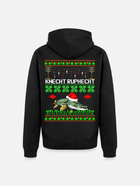 KNECHT RupHECHT - Veste à capuche bio Premium Unisexe - noir