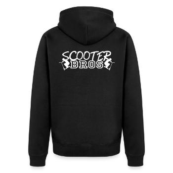 Scooter Bros Meilleurs Amis Stunt Scooter - Veste à capuche bio Premium Unisexe - noir - Dos - Nico (187cm)