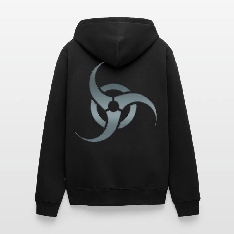 Hacking Hacking Hacker Hacker Computer Cybersicherheit Unisex Premium Bio Zip Hoodie