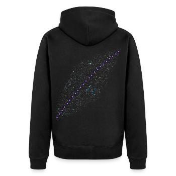 starlink Space Internet - Veste à capuche bio Premium Unisexe - noir - Dos - Nico (187cm)