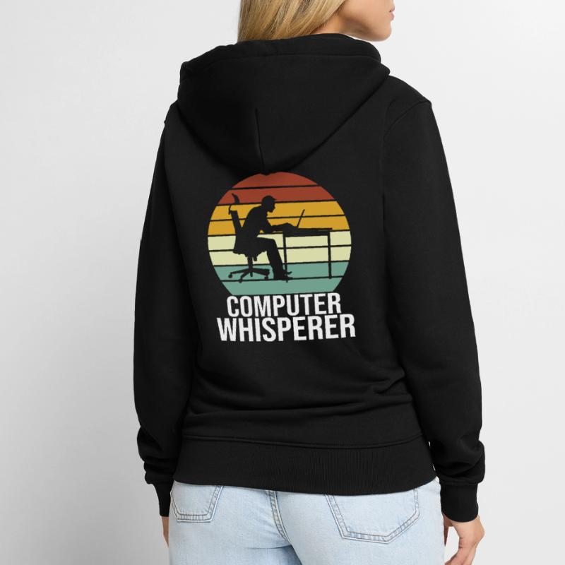 Programmierer Informatiker Informatik Unisex Premium Bio Zip Hoodie