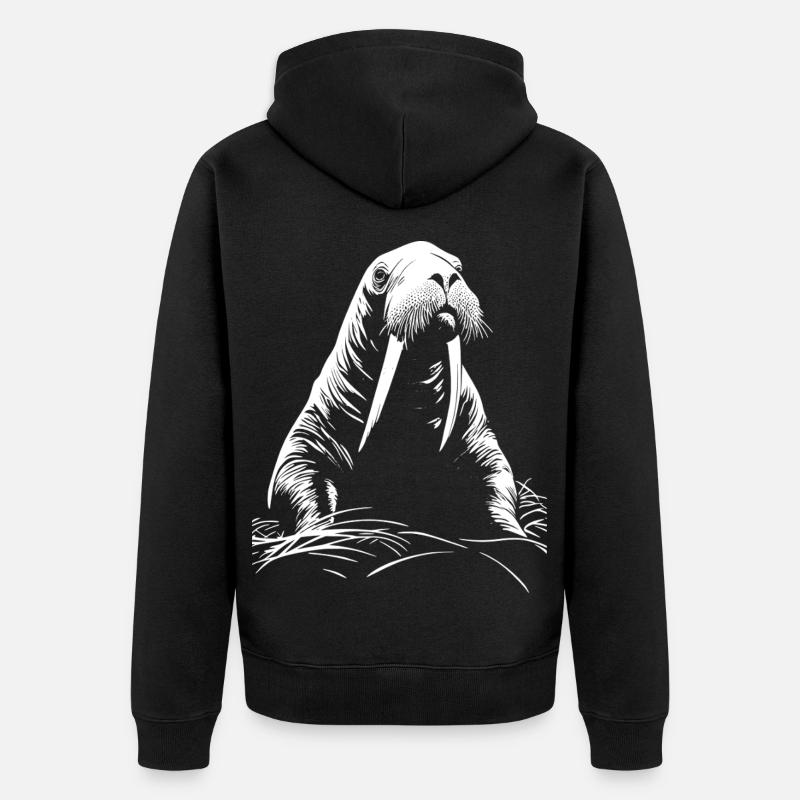 Morse - Veste à capuche bio Premium Unisexe - noir