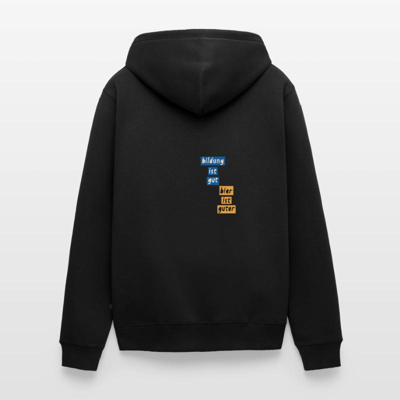 Informatiker Programmierer Admin Nerd Geschenk Unisex Premium Bio Zip Hoodie