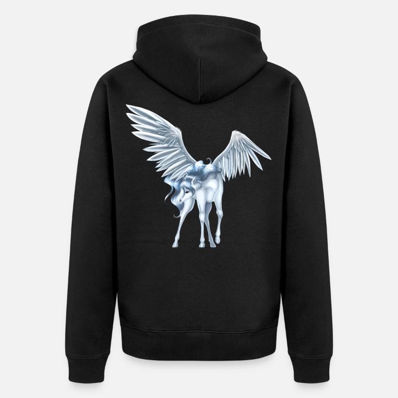 Pegasus 9 - Veste à capuche bio Premium Unisexe - noir