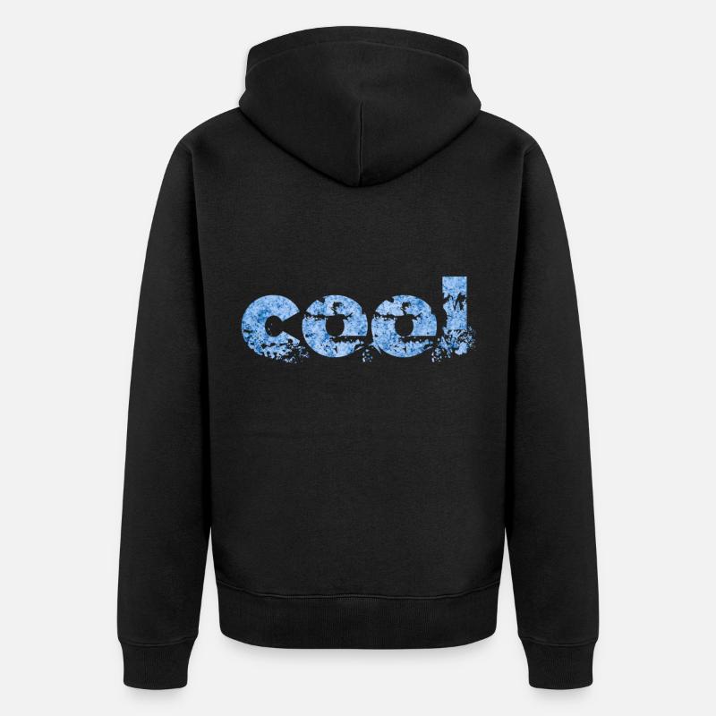 Cool cool cool - Veste à capuche bio Premium Unisexe - noir