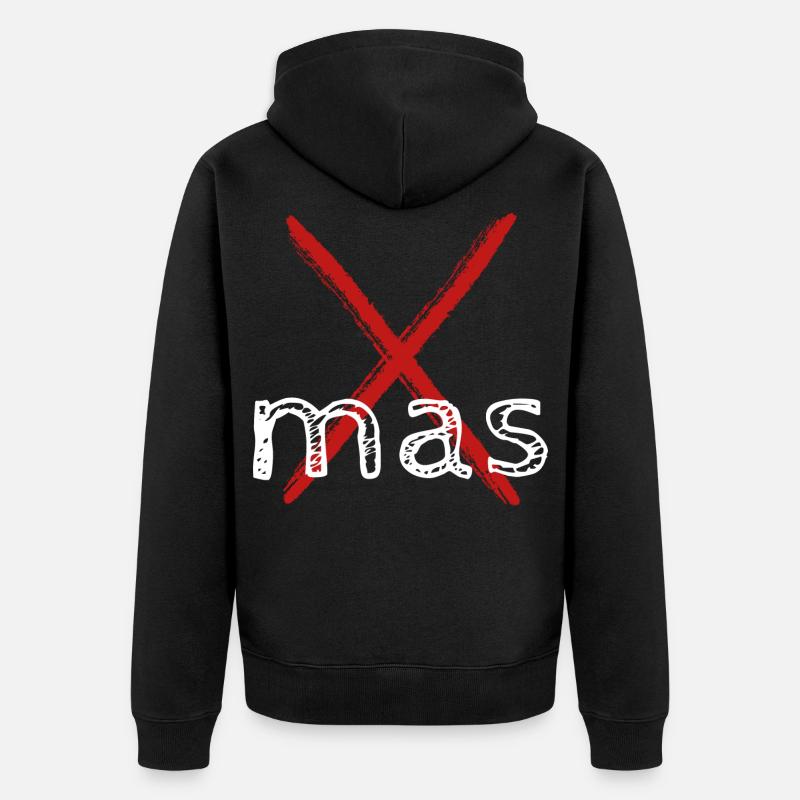 Noël de Noël - Veste à capuche bio Premium Unisexe - noir