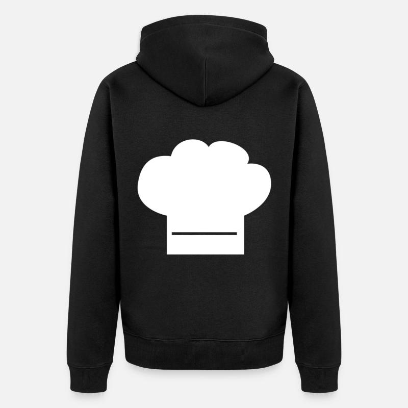 cuisinier - Veste à capuche bio Premium Unisexe - noir