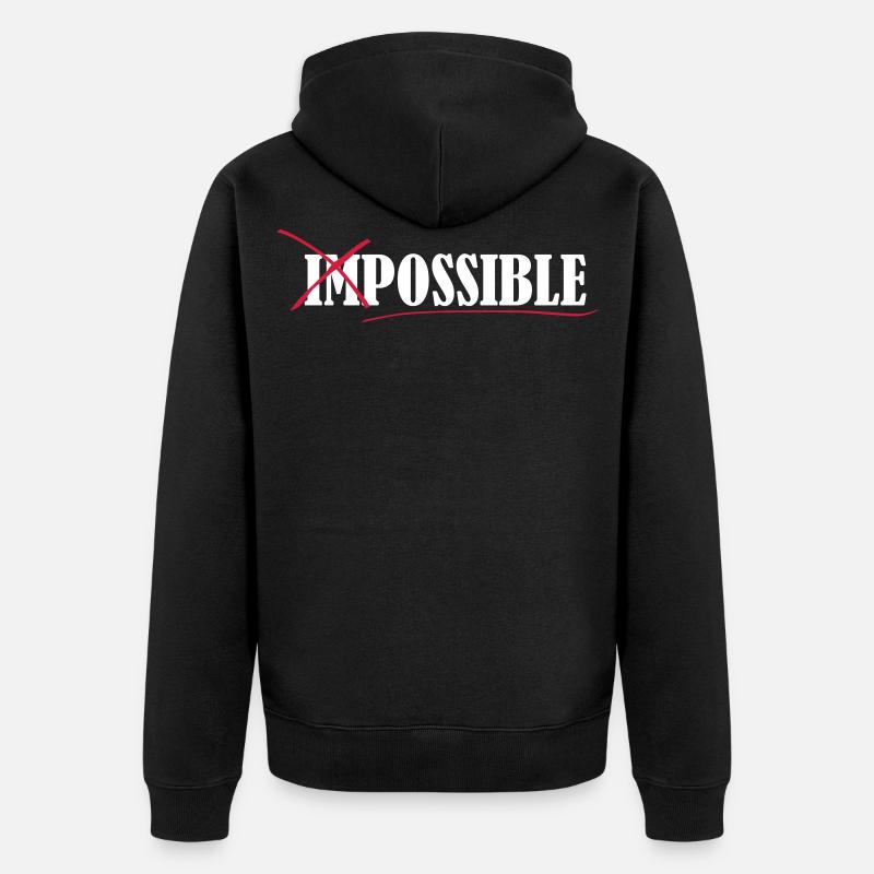 Impossible - Veste à capuche bio Premium Unisexe - undefined