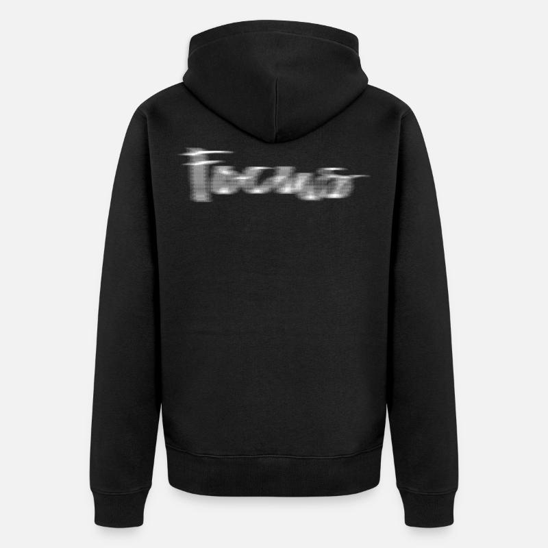 foyer - Veste à capuche bio Premium Unisexe - noir