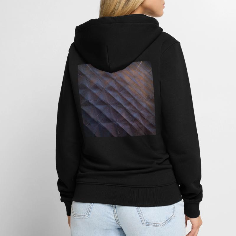 Dark angular, dark angular. Unisex Premium Organic Zip Hoodie