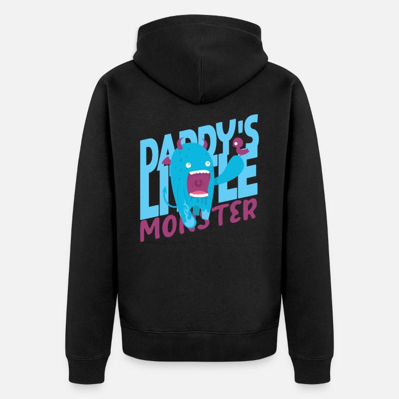 Idée cadeau enfant enfant - Veste à capuche bio Premium Unisexe - noir