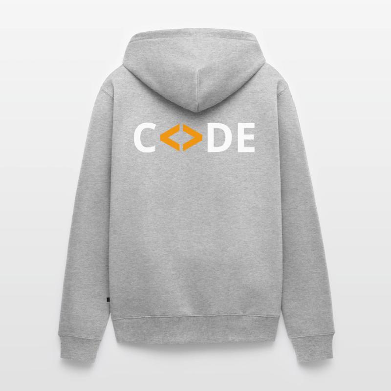 Code Programmer HTML PHP Developer Unisex Premium Organic Zip Hoodie