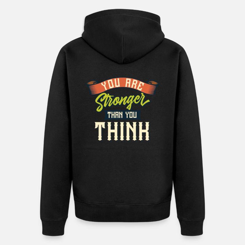 jayden style - Veste à capuche bio Premium Unisexe - noir