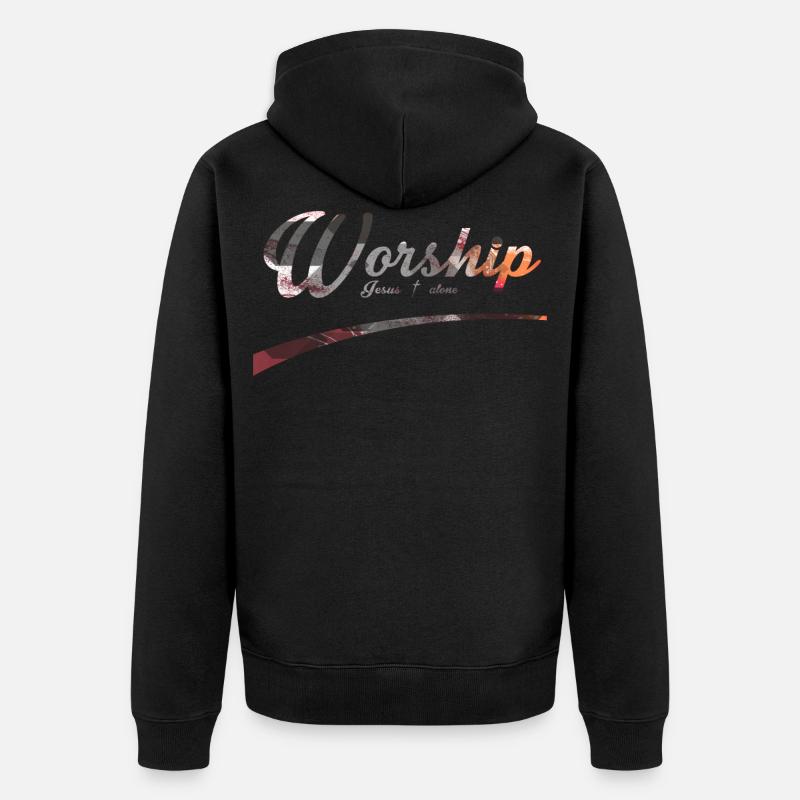 culte - Veste à capuche bio Premium Unisexe - noir