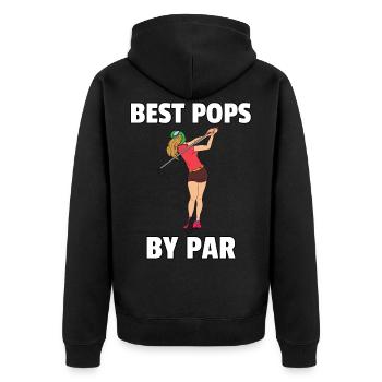 Golf Golfen Golfspieler Golfer Golfball Geschenk - Veste à capuche bio Premium Unisexe - noir - Dos - Nico (187cm)