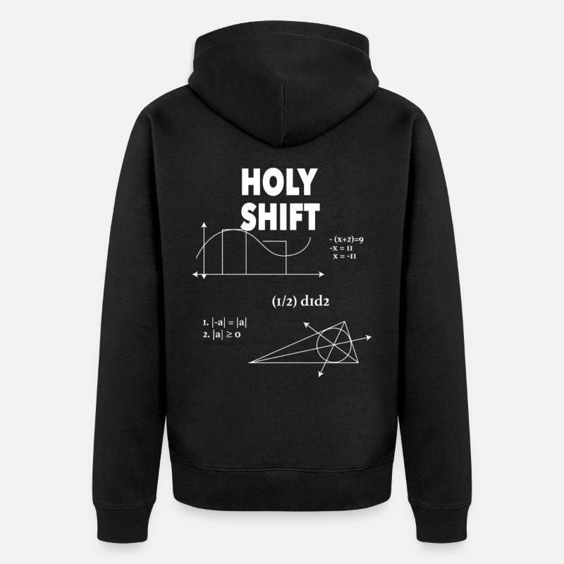Science physique Science Science cadeau - Veste à capuche bio Premium Unisexe - noir
