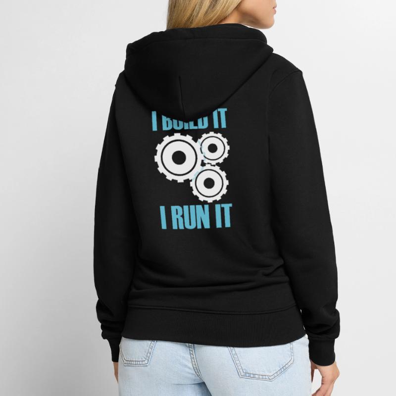 Développeur Devops Development Software Geek Veste à capuche bio Premium Unisexe