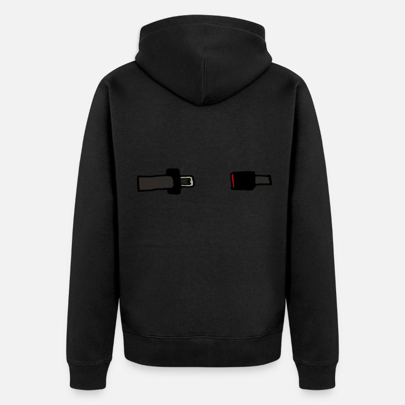 Siège d'auto - Veste à capuche bio Premium Unisexe - noir