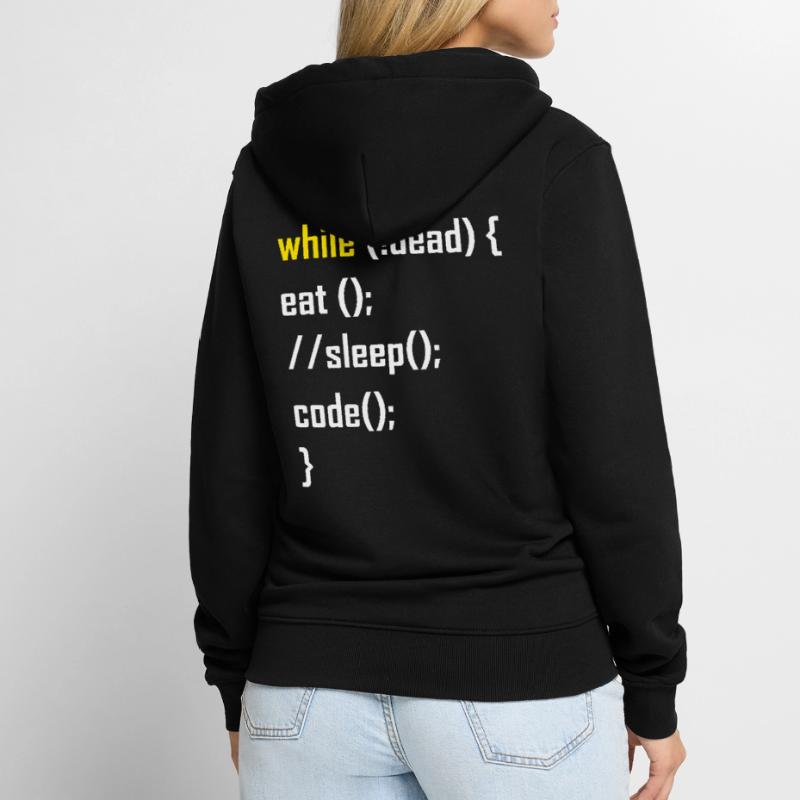Cadeau de programmation programmeur Veste à capuche bio Premium Unisexe