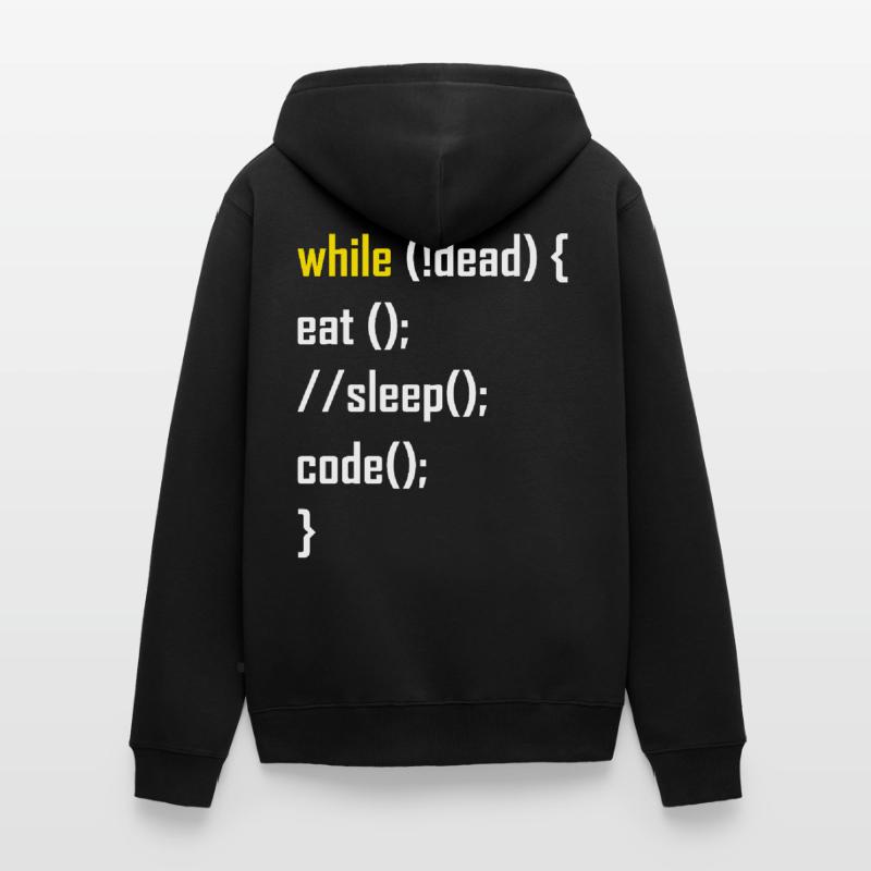 Cadeau de programmation programmeur Veste à capuche bio Premium Unisexe