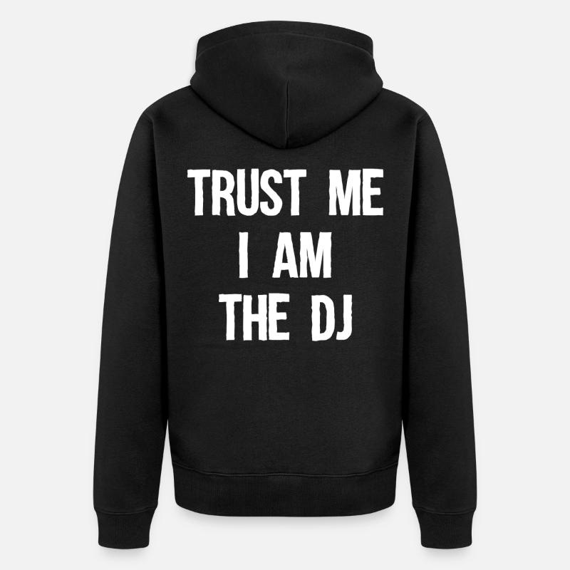 DJ - Veste à capuche bio Premium Unisexe - noir