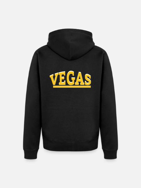 Vegas - Veste à capuche bio Premium Unisexe - noir